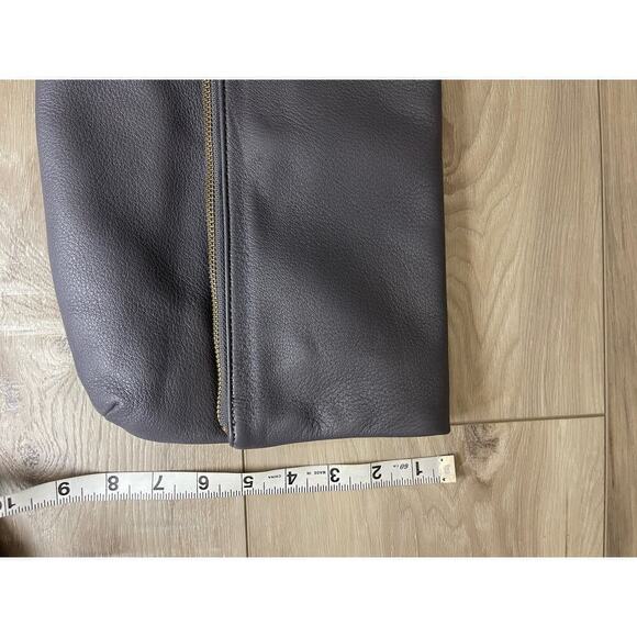 Talbots gray fold over clutch - Picture 12 of 12